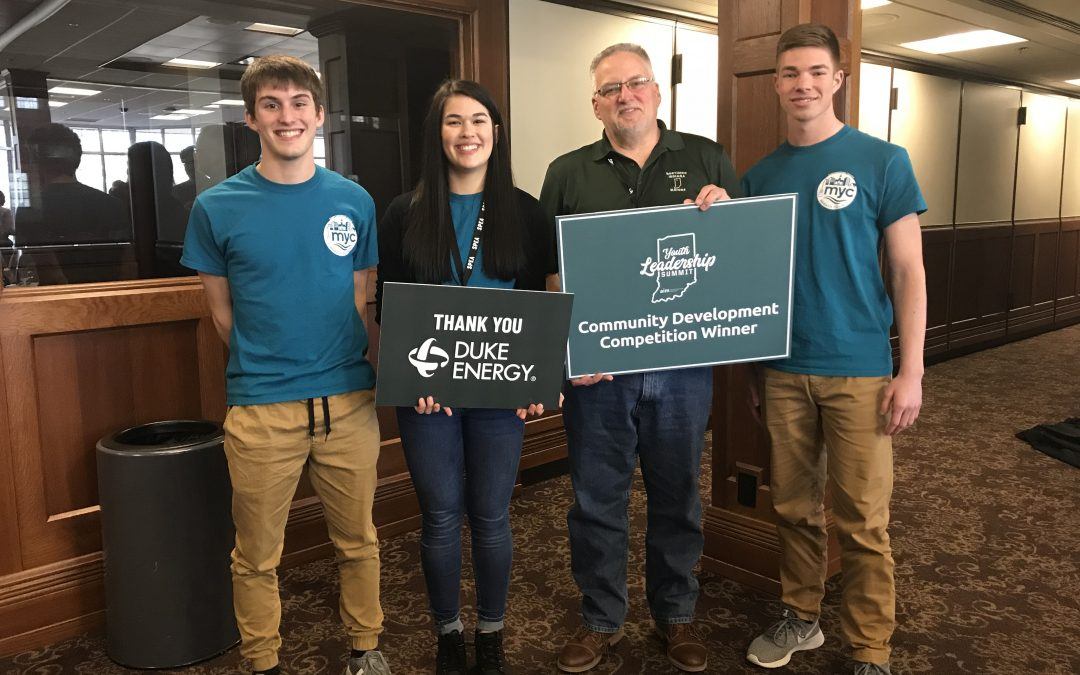 Wabash Mayor’s Youth Council Wins Community Development Competition