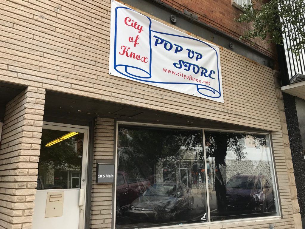 Knox launches Pop Up Store Aim