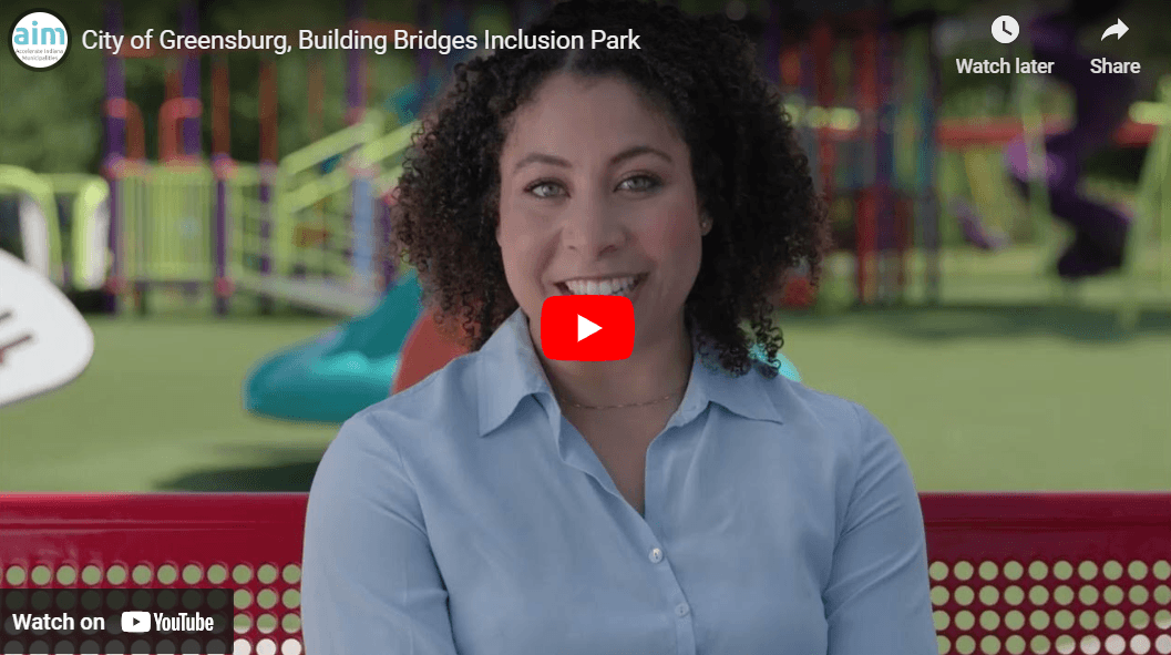 Building Bridges Inclusion Park earns Greensburg an Aim Placemaking Award