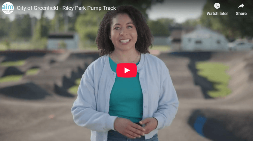 Aim Honors City of Greenfield for Community-Driven Pump Track Project