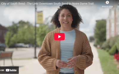 City of South Bend Earns Aim Award for The Link Trail Project