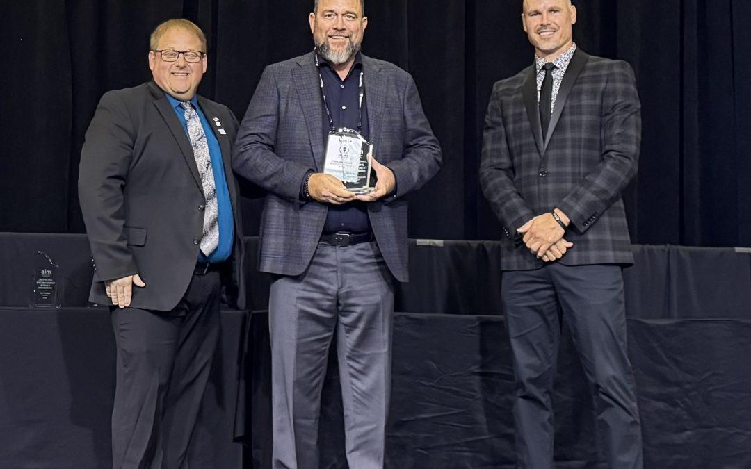 City of Westfield’s Chris McConnell Receives Aim Ivan H. Brinegar Municipal Management Award