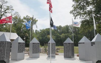 Town of Lagro Wins Aim Placemaking Award for Kerr Locks Memorial